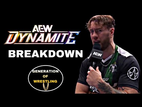 " Generation of Wrestling : AEW Dynamite Breakdown - The Road To All In "