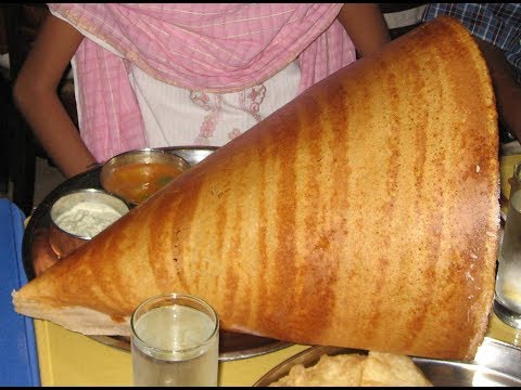 World Biggest Size Dosa | 70mm dosa | Big Size Crepe Recipe | STREET FOOD | FOOD & TRAVEL TV