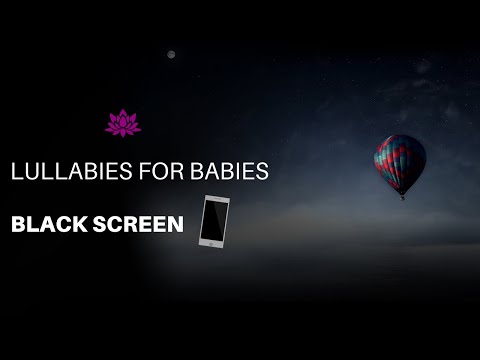 Lullabies for Babies | Relaxing sound for Sleep, Study or Meditation | BLACK SCREEN | 10 Hours