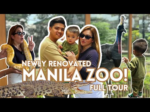 NEWLY RENOVATED MANILA ZOO! FULL TOUR | Love Angeline Quinto