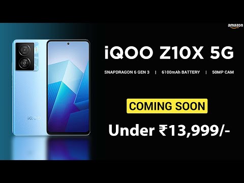 ⚡ IQOO Z10x 5G With Snapdragon 6 GEN 3 | 🔥 IQOO Z10x 5G Specs, Price, Features, India Launch