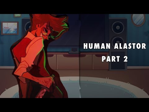 Hazbin Hotel reacts to human alastor | part 2 | this might get taken down bcs of copyright 😭😭😭