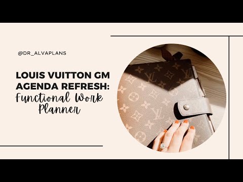 Louis Vuitton GM Agenda Refresh: Functional Work Planner