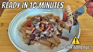 I DISCOVERED the Quickest Radicchio Pasta Recipe Ever!