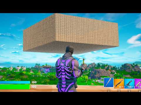 I Built a Floating Base in Fortnite