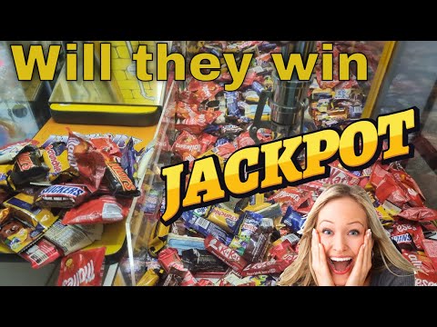 CANDY PUSHER JACKPOT ATTEMPTS... WILL THEY BE SUCCESSFUL? 😱