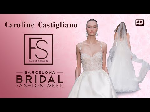 CAROLINE CASTIGLIANO Spring 2025 Bridal EXCLUSIVE INTERVIEW Barcelona I Lucia Mateo, Ana Belén Marin