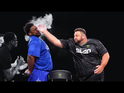 Monster Super Heavyweight Slaps 😳 | Danie Van Heerden vs Eviahn Scott | Power Slap 9 - Full Match