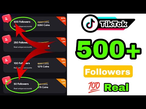 TikTok Per 500 Followers kaisa badhaya. how to get more followers on tiktok free.