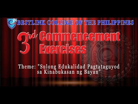 Senior High 3rd Commencement Exercises Bestlink College of the Philippines Bulacan INC.