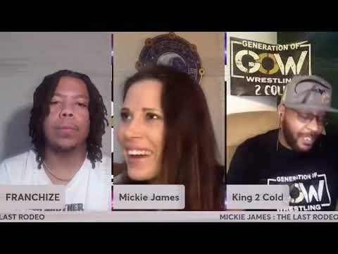 "SHE BROUGHT OUT THE BEST IN ME " - MICKIE JAMES ( GOW WRESTLING PODCAST )