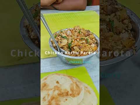 Madurai Bun Parota with Chicken Curry  !! Kothu Chicken Parota !! Mutton Chukka