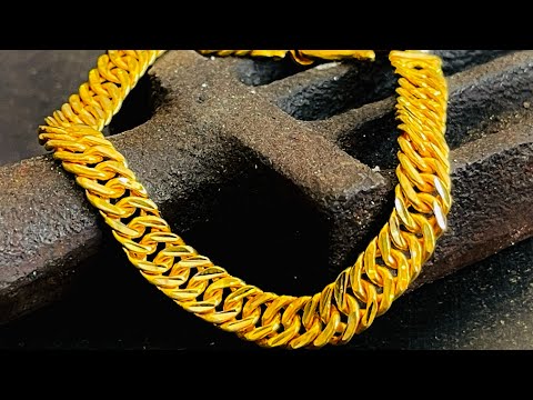 How to Make Beautiful Gold Bracelet | Step by Step Guide