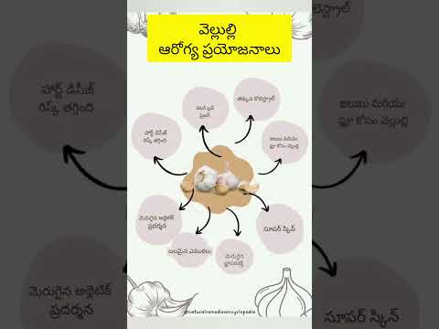 వెల్లుల్లి ఆరోగ్య ప్రయోజనాలు| Benefits of Garlic in Telugu #shorts #ytshorts #saanvidental