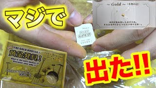 マジで金（ゴールド）を採掘、大当たり出しましたwww