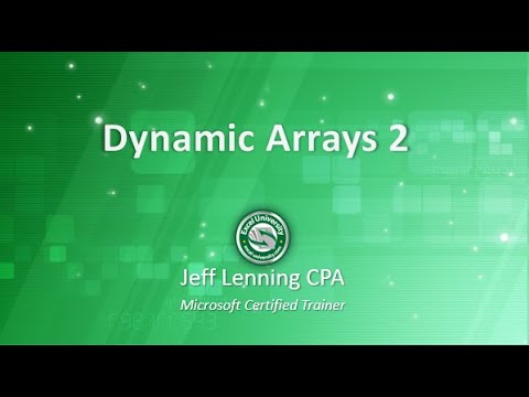 Dynamic Arrays 2