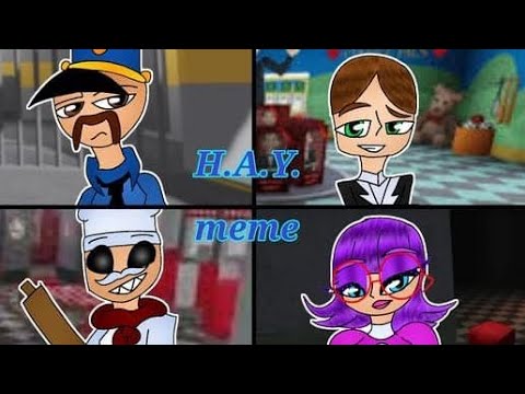 H.A.Y. meme [roblox escape][animation meme]