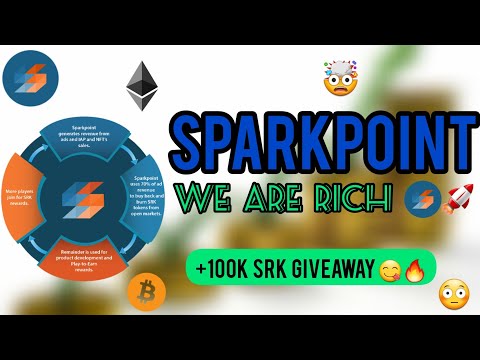 Sparkpoint SRK Update: New Free SparkLearn Crypto Course 🔥 SparkDeFi Launch + 100K $SRK Giveaway 🤯