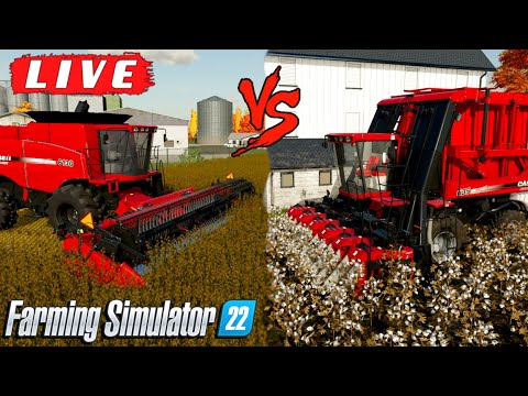 🔴 It's A Saturday Night Slobberknocker On the Farm | Farming Simulator 22