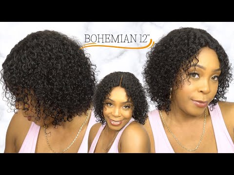 Mayde Beauty IT Girl 100% Human Hair Wet & Wavy HD Lace Front Wig - WW BOHEMIAN 12 --/WIGTYPES.COM