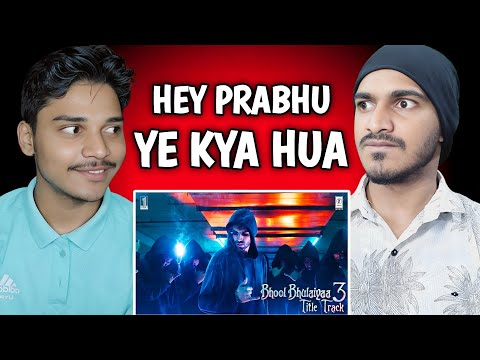 Bhool Bhulaiyaa 3 - Title Track | REACTION | Kartik Aaryan |