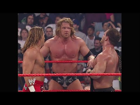 Final of 8 man tag team match - RAW 12 April 2004