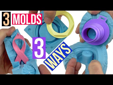 3 Molds 3 Ways - Pouring Resin Part 2