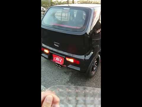 Suzuki Alto (HA36S)それ、おいくら？俺のアルトにBroter Racing Club製　オートインフォステッカー使用。