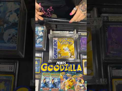 $34,000 Pokemon Items with Goodzilla