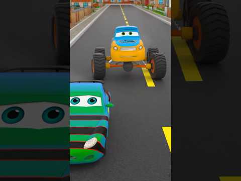 Motorville - 3D Cars Cartoon Speedy Racings 🏎️ In The City 🏙️ #cartoon #motorville #carcartoon