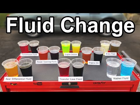 How to Change EVERY FLUID in your Car or Truck (Oil, Transmission, Coolant, Brake, and More)