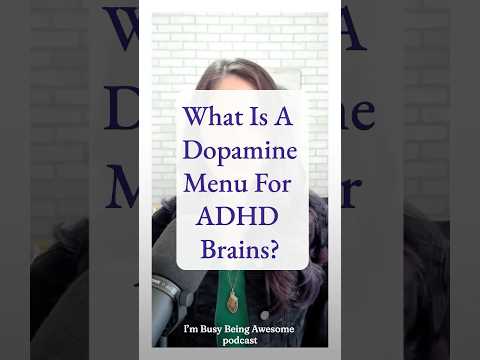 Boost Your Focus with a Dopamine Menu! #ADHD #Dopamine #adhdwomen