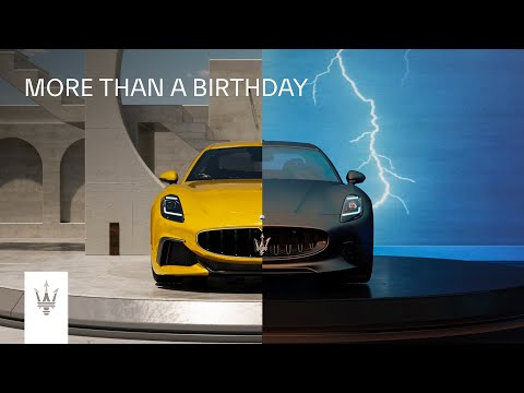 Maserati. More than a birthday with GranTurismo