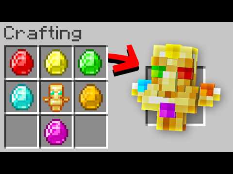 Minecraft, But You Can Craft Any Infinity Item