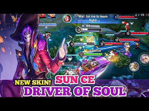 Driver Of Soul ( Sun Ce ) New Skin Honor of Kings