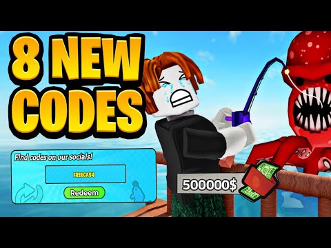 ❄️NEW❄️ ALL WORKING CODES FOR GO FISHING IN 2025! ROBLOX GO FISHING CODES