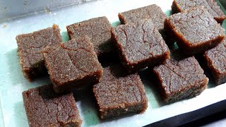 #HealthySweet Ragi Burfi | రాగి పిండి, బెల్లం తో హెల్ది బర్ఫీ | Raagi Halwa