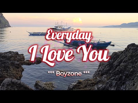 EVERYDAY I LOVE YOU - (Karaoke Version) - in the style of Boyzone