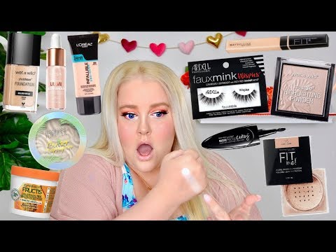 HUGE DRUGSTORE HAUL! NEW STUFF! First impressions, makeup, skincare & MORE!