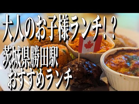 大人のお子様ランチ！？大人も大満足の茨城県ひたちなか市の絶品ランチ！【グルメ一人旅】