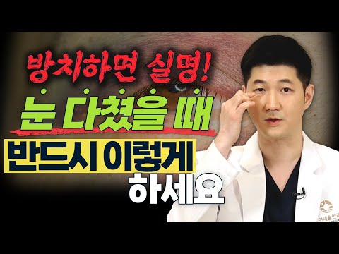 미처 예상치 못한 눈 외상 사고, 이럴 때는 응급 상황입니다! - 솔직한 안과 #18