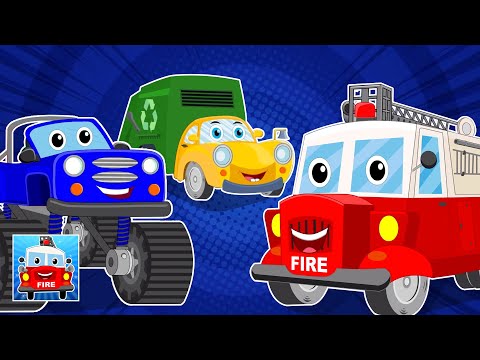 We Are The Trucks Song For Children's Entertainment By Ralph And Rocky Cars