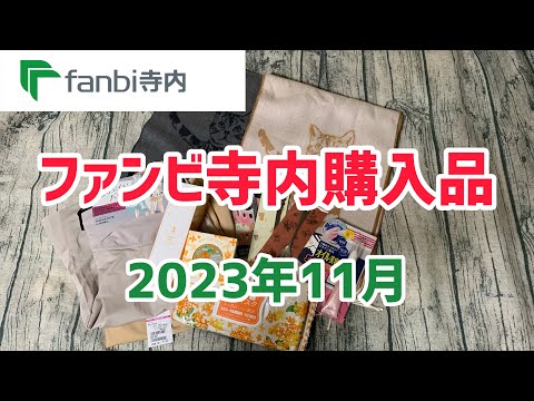 【ファンビ寺内購入品】定価よりお安く買える寺内さんに行ってきました！(2023年11月)