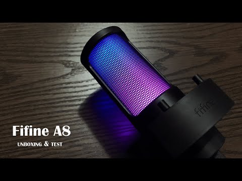 Budget and Awesome Mic? Fifine Ampligame A8 Unboxing & Test