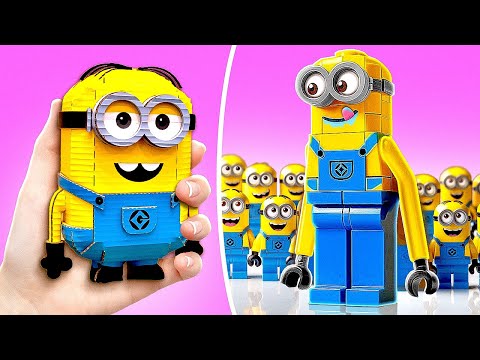 Minions Want to Have FUN 💛 DIY Cardboard House & More Amazing Crafts