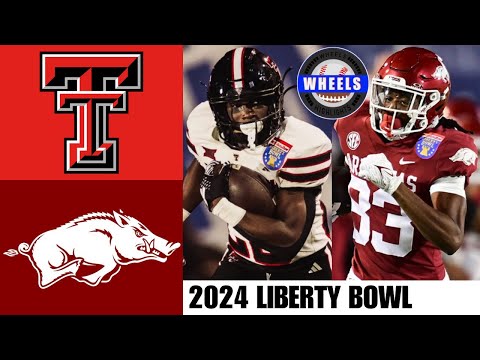 Texas Tech vs Arkansas Highlights | Liberty Bowl | 2024 College Football Highlights