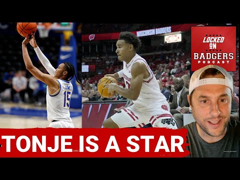 Wisconsin Badgers and Pittsburgh Panthers basketball live reaction show! John Tonje is a star.