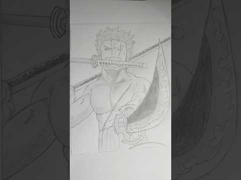 Roronoa zoro | one piece #onepiece #zoro #anime #drawing