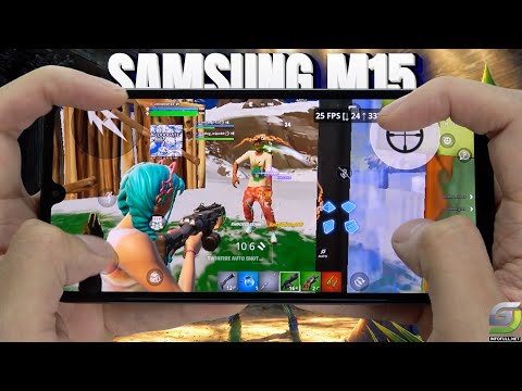 Samsung Galaxy M15 Fortnite Mobile Gameplay 2024 | Dimensity 6100+