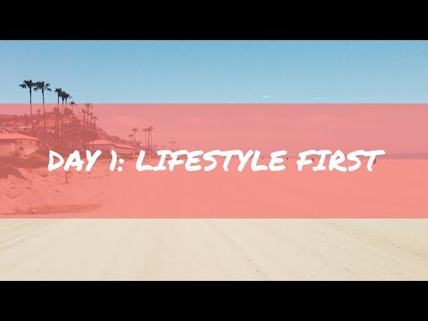 Reclaim Your Time Workshop - Day 1 - Lifestyle First